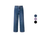 Produktbild von esmara® Damen Jeans, Wide Leg, mit hohem Baumwollanteil