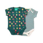 Bild von Little Green Radicals – Kurzarmbody OBST & GEMÜSE 2er-Pack