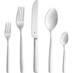 Produktbild von WMF Besteckset Palma, Edelstahl, Metall, 30-teilig, rostfrei, Essen & Trinken, Besteck, Besteck-Sets