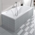 Bild von Villeroy & Boch Architectura Solo Rechteck-Badewanne, Einbau