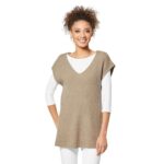 Produktbild von MADELEINE Kaschmir Rippstrick-Pullover aus Merinowolle