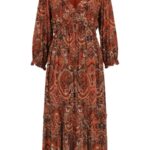 Produktbild von Apricot Paisley Ruffles Midaxi Dres