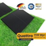 Bild von Kleines Kraftwerk Quattro Garten Komplettpaket (1720Wp+) Bifazial