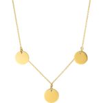 Produktbild von Faye Multi Coin Necklace Gold