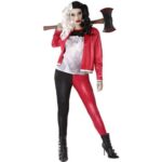 Produktbild von ATOSA Gruseliges Harlekin-Kostüm für Damen Halloweenkostüm