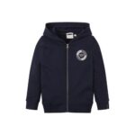 Produktbild von TOM TAILOR Jungen Kapuzen Hoodie mit Logoprint, blau, Logo Print, Gr. 104/110