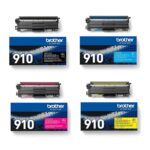 Produktbild von Brother Toner-Set TN-910 Multipack Cyan Magenta Gelb Schwarz HL-L9310 MFC-L9570 Toner Tonerset TN910 4-Pack 4er TN910BK TN910C TN910M TN910Y