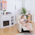 Bild von FlexiSpot Elektrisch verstellbares Relaxsessel mit USB-Ladeanschluss X2, Orange