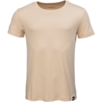 Bild von T-Shirt Basic Beige Für Männer L ZOCKN