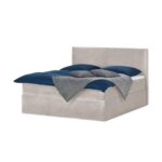 Bild von Boxi Boxspringbett Boxi Classic – beige – Materialmix – 160 cm – 125 cm – Möbel Kraft