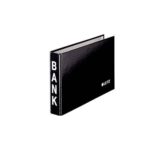Produktbild von LEITZ® Bank-Ordner, A6 quer, Material: Karton PP-kaschiert, schwarz