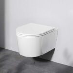 Bild von AM.PM CFA1700SC Wand-WC mit Sitz Func FlashClean Tiefspül-WC Spülrandlos Hänge WC mit