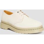 Bild von Dr. Martens 1461 Mono Milled Nubuck Leder Oxford Schuhe in Creme, GrÃ¶ÃŸe: 37