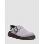 Bild von Dr. Martens Jorge II Wildleder Mules in Violett, GrÃ¶ÃŸe: 46