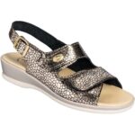 Bild von MODERNE HAUSFRAU Sandalette “Florenz” 36 gold