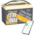 Bild von Power Queen DE Power Queen LiFePO4 12V 100Ah Niedertemperatur Smart Elektromotor Batterie, 1 Stück(84 € sparen)
