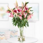 Bild von blumenshop.de Blumenstrauß Rosa Lilien