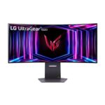 Produktbild von LG Electronics LG UltraGear 34” QHD 240 Hz 0,03 ms G-SYNC Compatible OLED Curved Gaming Monitor 34GS95QE-B Schwarz Klasse F