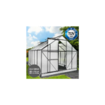 Bild von BRAST Aluminium-Gewächshaus 380x250x205 anthrazit