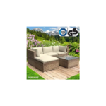 Bild von BRAST Polyrattan Garten Lounge Set ROYAL braun