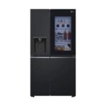 Bild von LG Side-by-Side mit InstaView Eis, Crushed Ice und Wasserspender 635 Liter Kapazität EEK E Interner Wassertank Essence Matte Black GSGV81EPLL