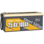 Bild von 【0% MwSt.】Power Queen LiFePO4 24V 100Ah Smart Solarbatterie mit Bluetooth, 1 Stück(128,57 € sparen)