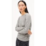 Bild von ARMEDANGELS ELDIAA MERINO – Frauen Slim Fit Strickpullover – grau XS