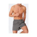 Bild von SCHIESSER Boxershorts 2er-Pack Webware schwarz kariert – Boxershorts Multipack 6 male