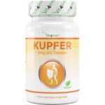 Bild von Kupfer 365 – 2 mg – Kupfergluconatt – 365 Tabletten