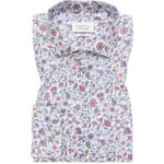 Bild von ETERNA Mode GmbH SLIM FIT Hemd in lavender bedruckt – lavender – male – Size: 46