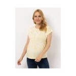 Bild von DENIM & CO. Shirt 1/2-Arm Rundhalsausschnitt Allover-Druck female