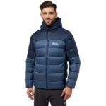 Bild von Jack Wolfskin Nebelhorn Down Hoody Men RDS Daunenjacke Herren M blue nature blue