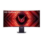 Bild von LG Electronics LG UltraGear 45” QHD 240 Hz 0,03 ms G-SYNC Compatible OLED Curved Gaming Monitor 45GS95QX-B Schwarz Klasse F
