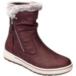 Bild von wonderwalk Kuschelstiefel „Florine“ 40 dunkelrot