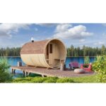 Bild von Sauna4Home B1 Fjordholz Fass-Sauna Jona