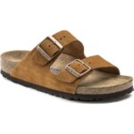 Bild von Birkenstock Arizona Wildleder Nerz Schmales Fußbett – Pantoffel – 1009527