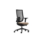 Bild von sedus Bürostuhl se:do pro light 2, AP-896/007 Stoff beige, Gestell schwarz