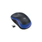 Bild von Logitech M185 1000 DPI Büro Maus Optisch  (Schwarz, Blau)