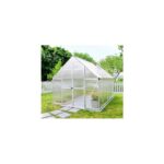 Produktbild von Palram – Canopia Aluminium Gewächshaus Essence 812   Silber   366x243x231 cm